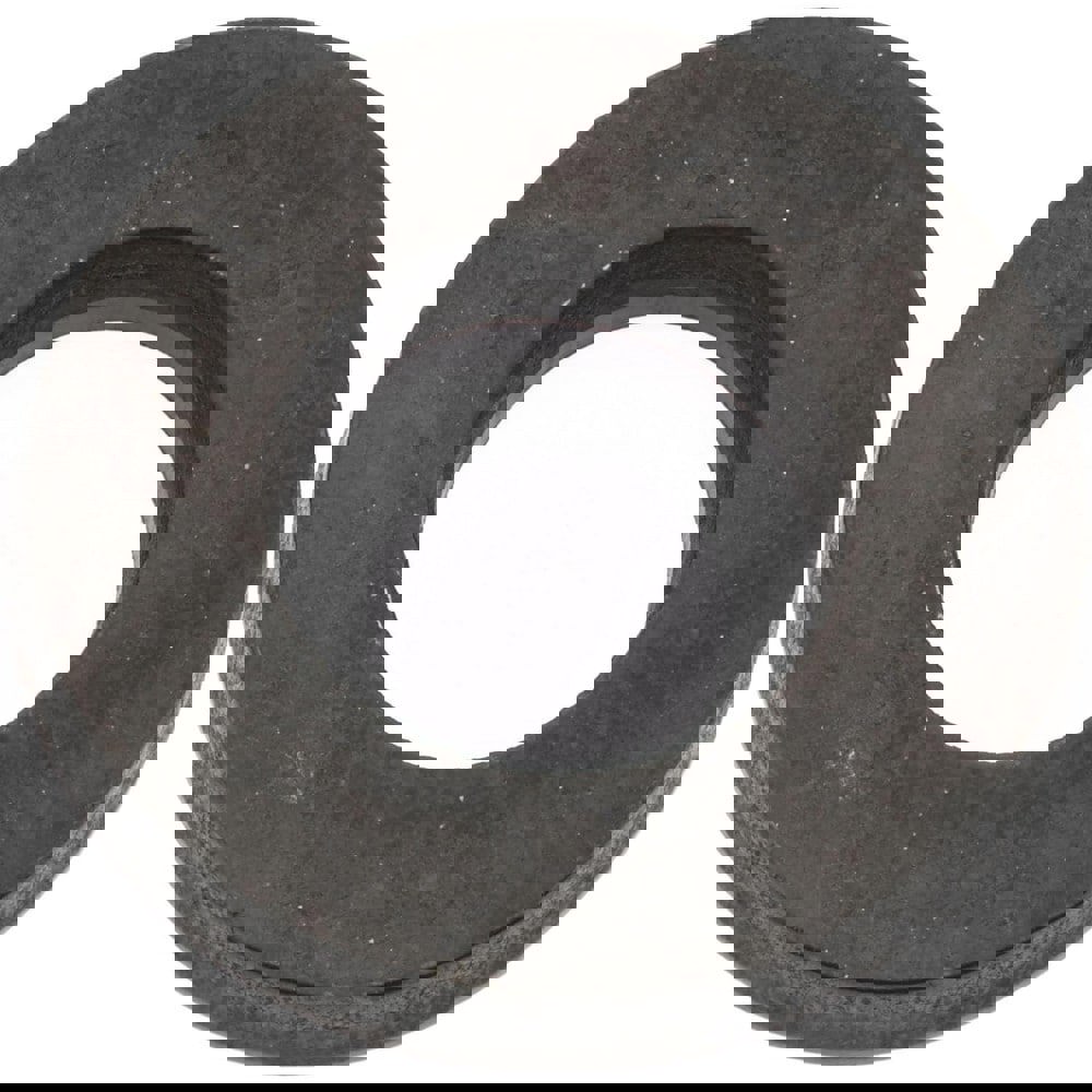M12 Screw Extra Thick Flat Washer: Case Hardened Steel, Black Oxide Finish